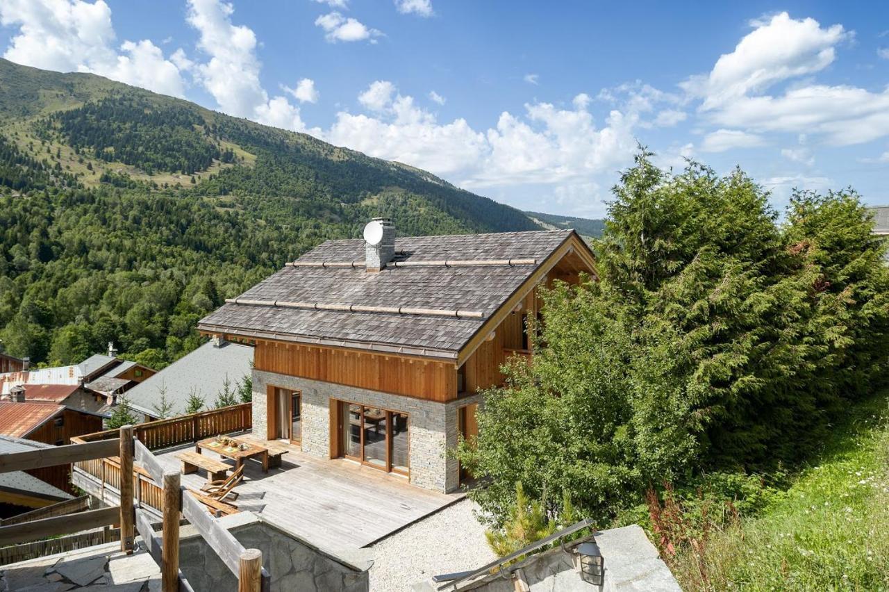 Chalet Zebra Méribel Exterior foto